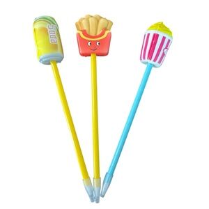 Fun Food-Themed Pens Set